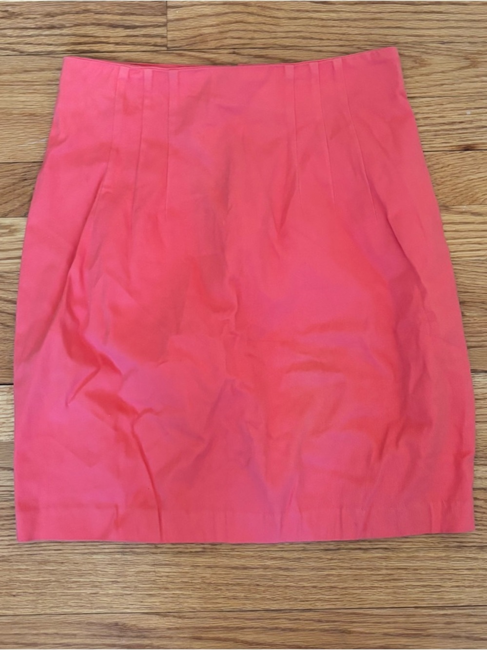 Express Coral Pink Pencil Skirt